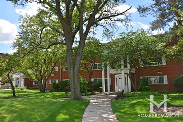 Ethan Allen Terrace building in Arlington Heights, IL