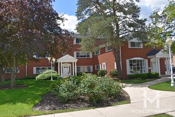 Ethan Allen Terrace building in Arlington Heights, IL