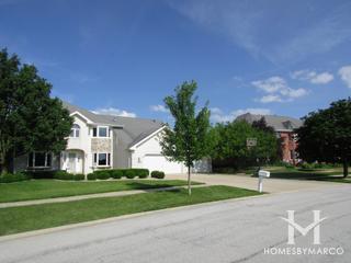 Bristol Park subdivision in Tinley Park, IL