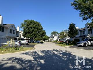 Woodcreek subdivision in Clarendon Hills, IL