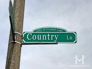 Country Oaks subdivision in Crystal Lake, IL