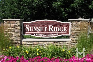 Sunset Ridge subdivision in Wauconda, IL