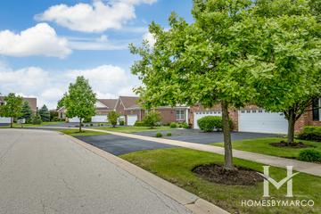 Hampton Park subdivision in Naperville, IL