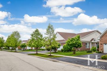 Hampton Park subdivision in Naperville, IL