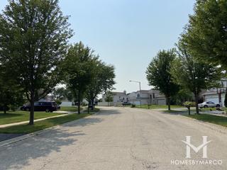 Mayfair subdivision in Plainfield, IL