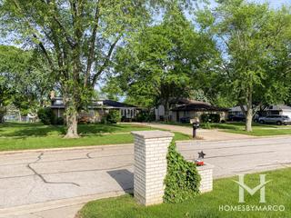 Rosewood subdivision in Darien, IL
