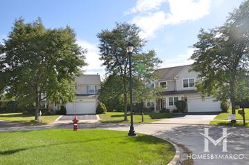 Avalon subdivision in Wheeling, IL