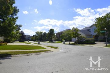 Bristol Estates subdivision in Deerfield, IL
