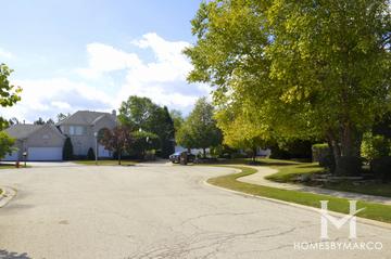 Bristol Estates subdivision in Deerfield, IL