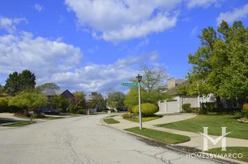 Bristol Estates subdivision in Deerfield, IL
