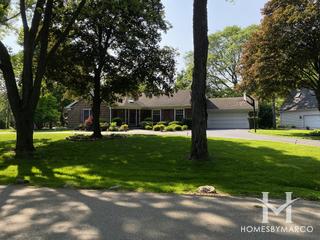 Woodview Estates subdivision in Burr Ridge, IL