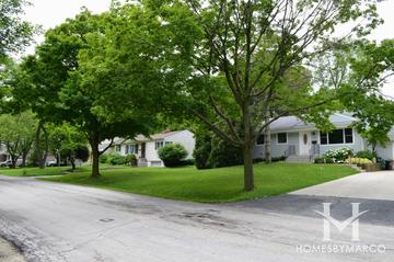 Photos of Foxfire Court subdivision in Downers Grove, IL