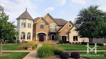 Five Oaks subdivision in Frankfort, IL