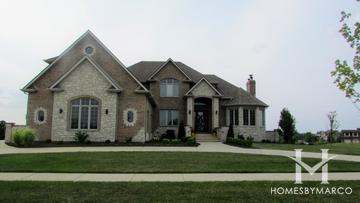 Five Oaks subdivision in Frankfort, IL