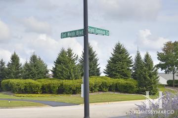 Grand Dominion subdivision in Mundelein, IL