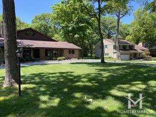 Virginia Woods subdivision in Glenview, IL