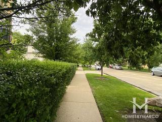 Ewing Flats Condominium building in Evanston, IL