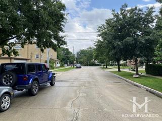 Ewing Flats Condominium building in Evanston, IL