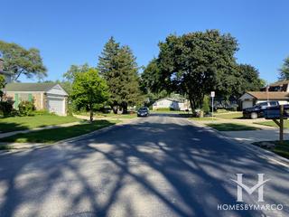 Highland Glen subdivision in Wheeling, IL