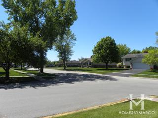 Pebble Creek subdivision in Homer Glen, IL