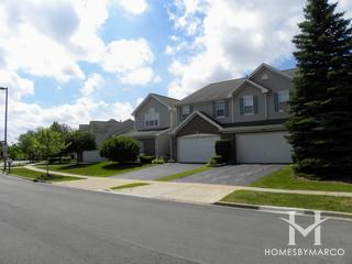 The Highlands subdivision in Streamwood, IL