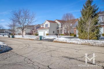 Longmeadow Estates subdivision in Mundelein, IL