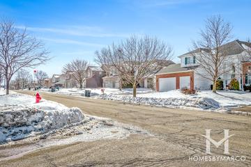 Longmeadow Estates subdivision in Mundelein, IL