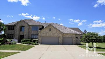 Brittany Glen subdivision in Orland Park, IL
