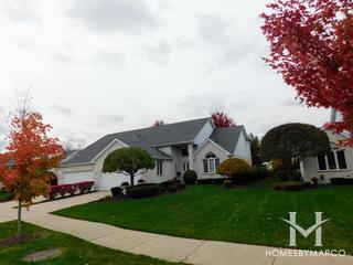 Hummingbird Hill subdivision in Orland Park, IL