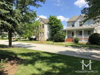 Oswego Village Square subdivision in Oswego, IL