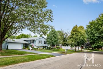 Westfield Park subdivision in St. Charles, IL