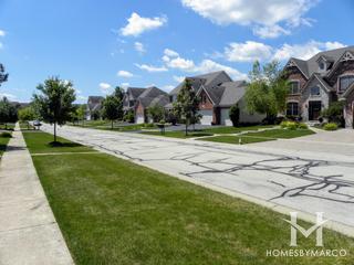 Fox Creek subdivision in St. Charles, IL