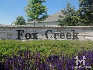 Fox Creek subdivision in St. Charles, IL