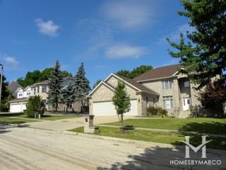 Jacobs Farm subdivision in Streamwood, IL