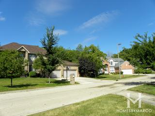 Jacobs Farm subdivision in Streamwood, IL
