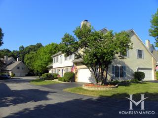 Villas of Cambridge subdivision in Streamwood, IL