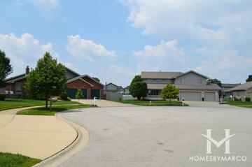 Tinley Trails subdivision in Tinley Park, IL