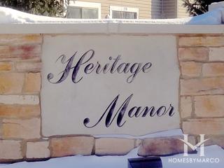 Heritage Manor subdivision in Palatine, IL
