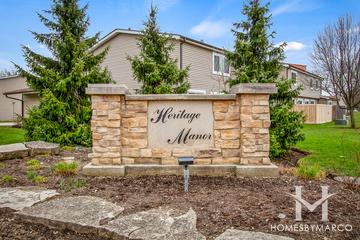 Heritage Manor subdivision in Palatine, IL