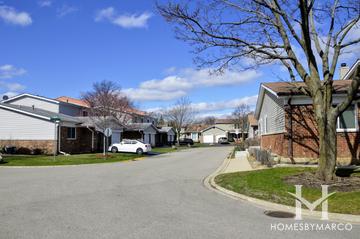 Heritage Manor subdivision in Palatine, IL