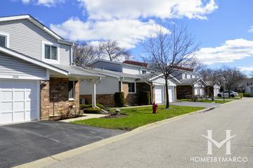 Heritage Manor subdivision in Palatine, IL