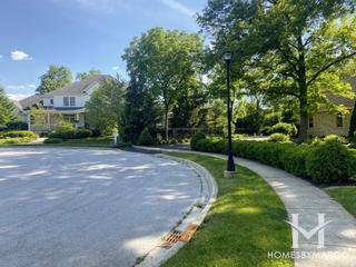 Herrick Hills subdivision in Warrenville, IL