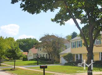 High Knob subdivision in Wheaton, IL