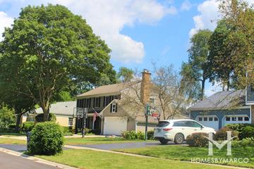 High Knob subdivision in Wheaton, IL