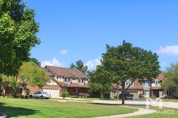 Danada West subdivision in Wheaton, IL