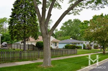 Pierce Highlands subdivision in Wheaton, IL