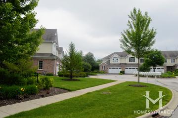 Waters Edge subdivision in Glen Ellyn, IL