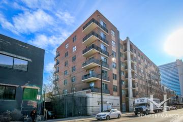 The Larrabee building in the River North neighborhood of Chicago, IL
