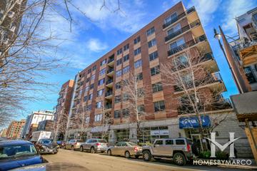 The Larrabee building in the River North neighborhood of Chicago, IL
