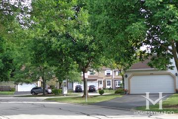 Surrey Woods subdivision in Streamwood, IL